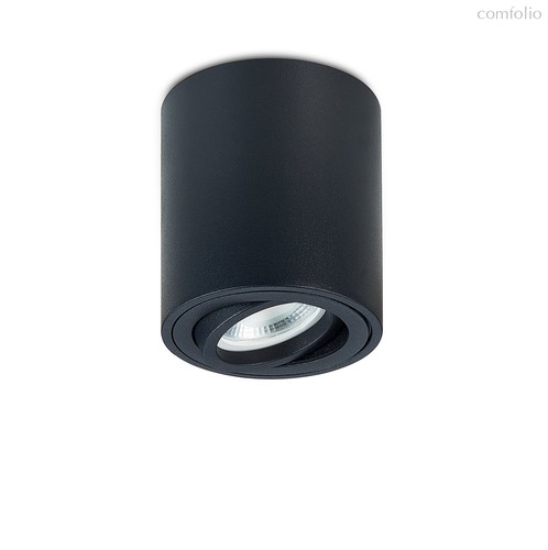 LED Basis светильник накладной, GU10, D80хH90 мм, IP20, черный, без лампы - Donolux