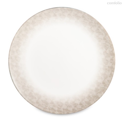 Тарелка обеденная Narumi Лабиринт 28 см, фарфор костяной, 28 см - Narumi