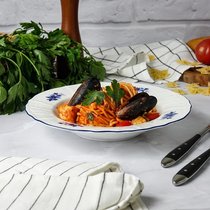 Тарелка глубокая 300 мл d 23 см h4 см Blue Flower P.L. Proff Cuisine