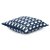 Чехол на подушку с принтом Twirl темно-синего цвета из коллекции Cuts&Pieces, 45х45 см - Tkano