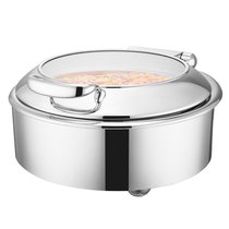 Мармит электрический 7 л круглый с откидной крышкой и окном Vienna - SUNNEX