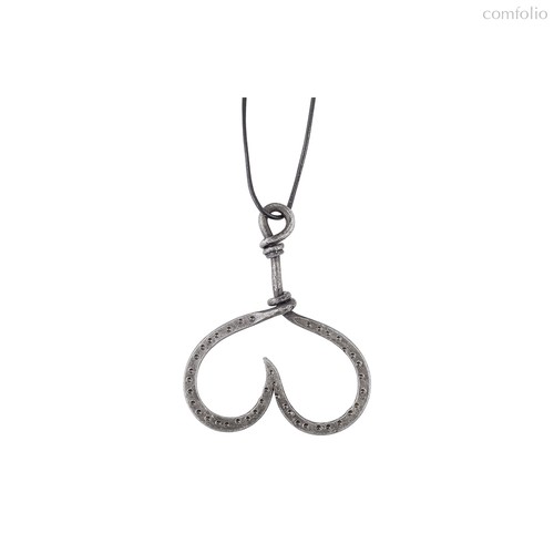 Кулон кованый на шнурке Сердце - Covali