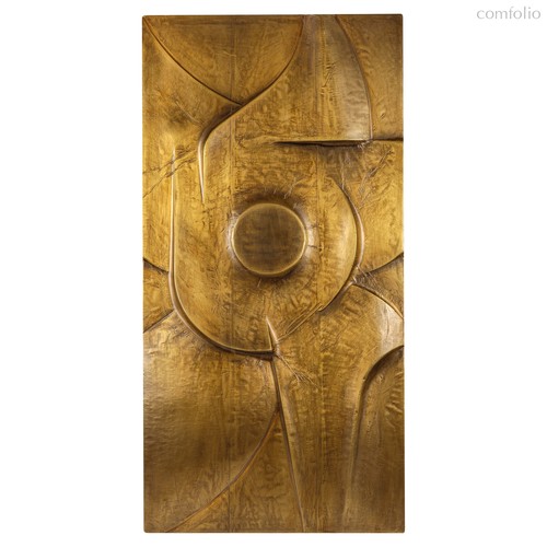 Панно декоративное Abstraction (С), цвет Состаренная латунь - Covali