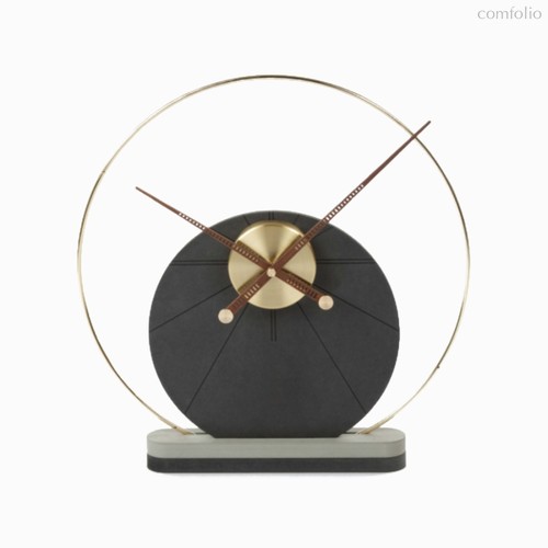 Часы настольные Colbert, цвет черный - Cosmo