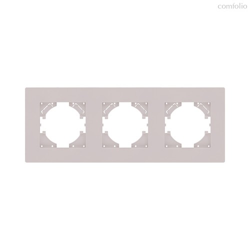 Рамка 3-постовая, кашемир матовый Kollinger Aspekt AT3CM - Kollinger