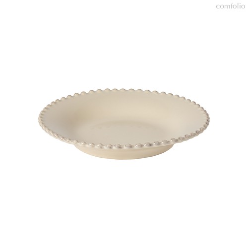 Тарелка глубокая Pearl Cream 24см PEP241-CRM (PEP241-03317R), цвет кремовый, 24 см - Costa Nova