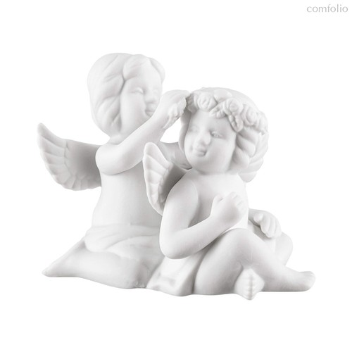 Фигурка Rosenthal Ангелы сидящие с венком из цветов 6 см, фарфор - Rosenthal