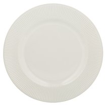 Обеденная тарелка Linear 27 см белая - Mason Cash