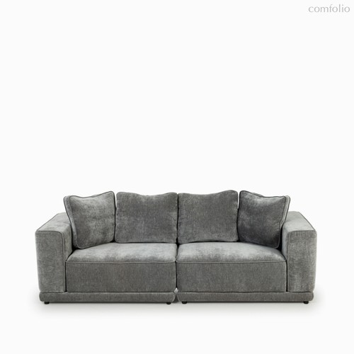 Диван Karla ширина 250, цвет серый/черный - Cosmo Red