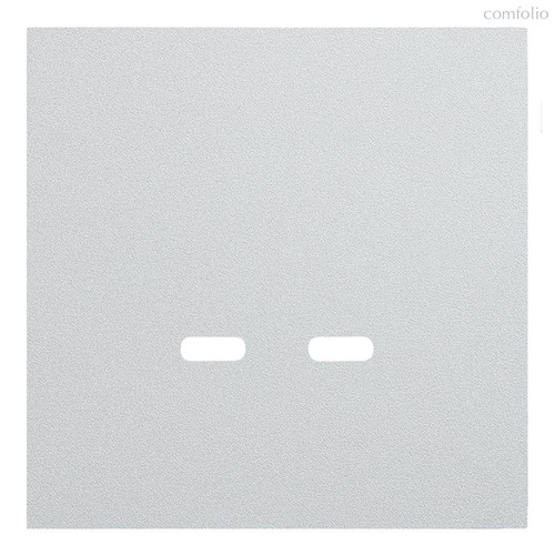 Лицевая панель для USB-зарядного устройства С+С 35675 SV, серебро - Rikett