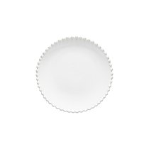 Тарелка круглая Pearl White PEP222-WHI(PEP222-02202F), цвет белый, 22 см - Costa Nova