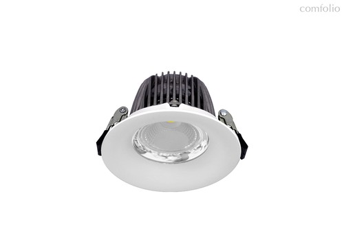 LOOP Светильник встраиваемый LED 7W, 3000К, 540Лм, 65°, Ra80, D90H50, IP20, Белый + блок питания 200-240В (170mA) PF0.6 - Donolux