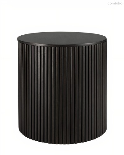 Черный приставной стол Прескот - Louvre Home