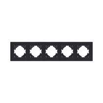 Рамка 5-постовая, черный матовый Kollinger Aspekt AT5BM - Kollinger