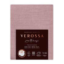 Простыня Verossa "Melange На Резинке 140/200/30 борт 30 Marsala" - Nordtex