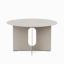 Кофейный столик Talaya диаметр 65, цвет бежевый - Cosmo