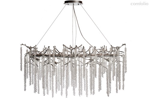 Люстра 120x45см, металл цвет серебро - Garda Decor