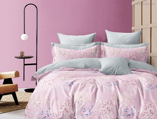 Комплект постельного белья CA-4-783 2сп Сатин печатный с наволочками 70х70х2 шт. - АльВиТек