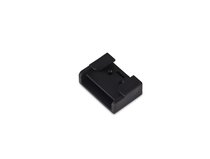 Sling System, L36xW12, 5xH25 мм, черный, торцевая заглушка для токопроводящего ремня (двойная) - Donolux