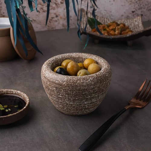 Салатник 130 мл d 11,6 см h7,5 см Brown Untouched Taiga P.L. Proff Cuisine - P.L. Proff Cuisine