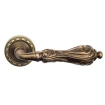 Дверная ручка Venezia Monte Cristo D2 матовая бронза - Venezia Collezione