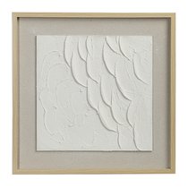 Панно декоративное с эффектом 3D Minimalism Ripples, 50х50 см - Bergenson Bjorn