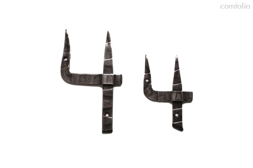 Кованая цифра 4 15 см - Covali