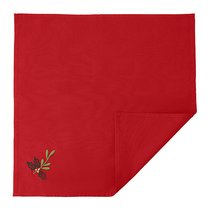 Салфетка сервировочная Зима в лесу из коллекции New Year Essential, 45х45 см - Tkano