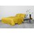 Комплект постельного белья двуспальный из сатина горчичного цвета из коллекции Essential - Tkano