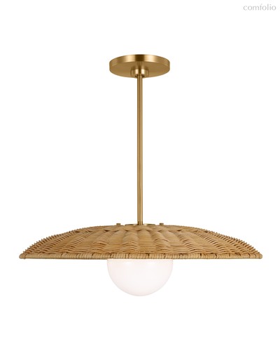 Люстра из ротанга Мюриэл, цвет золотой - Louvre Home