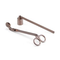 Набор аксессуаров для свечей дымчато-коричневого цвета из коллекции Essential - Tkano