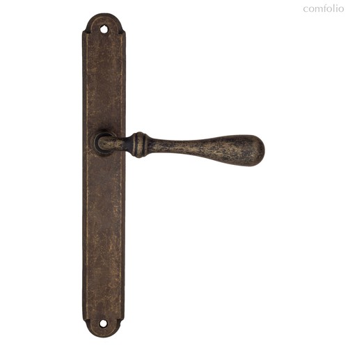 Дверная ручка на планке Fratelli Cattini "RETRO" PL01-BA античная бронза - Fratelli Cattini