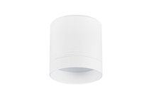 LED Barell светильник накладной, 23Вт, D128х128Hмм, 2120Лм, 120°, 3000К, IP20, Ra80, PF65, 220-245В, белый RAL9003, источник питания в комплекте - Donolux