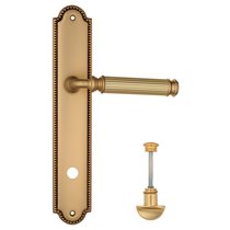 Дверная ручка Venezia Mosca WC-2 на планке PL98 французское золото - Venezia Collezione