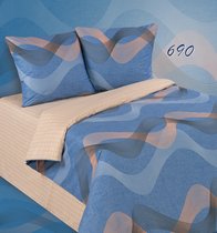 Комплект постельного белья ПА-4-690 Семья Поплин с наволочками 70х70х2 шт. - АльВиТек