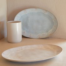 Блюдо овальное Eivissa Sea blue GOA451-SEA (GOA451-02819U) - Costa Nova