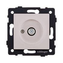 Розетка спутниковая SAT, кашемир матовый Kollinger REA-020CM для Aspekt, Eleganz, Reflex - Kollinger