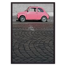 Розовый автомобиль, 50x70 см - Dom Korleone