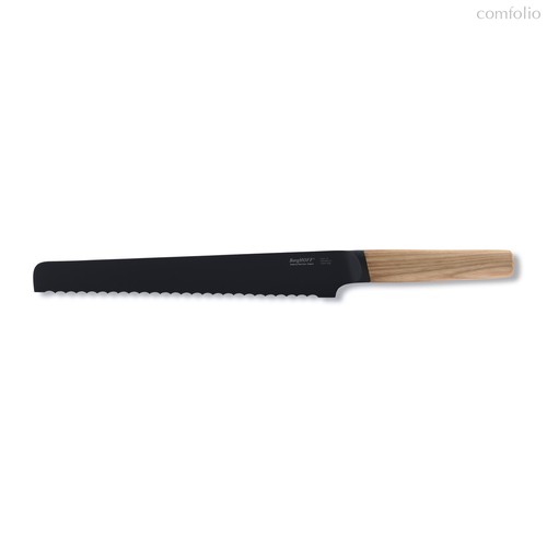 Нож для хлеба 23см Ron, цвет черный - BergHOFF