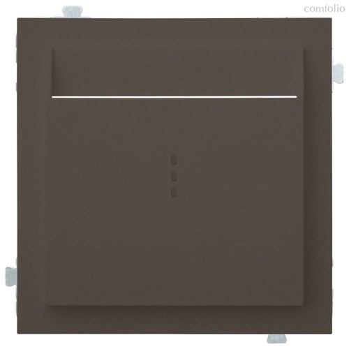 Лицевая панель для карточного выключателя 35731 CP, капучино - Rikett