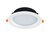 LED Ritm cветильник встраиваемый, 24W, 2280Lm, D195xH60мм, 4000К, IP44, 120°, Ra>80, монтаж. D165мм, корпус белый+источник питания. - Donolux