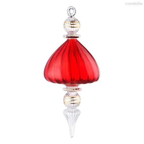 Игрушка елочная Décor de Table Скарамуччи, красный, п/к - Decor De Table