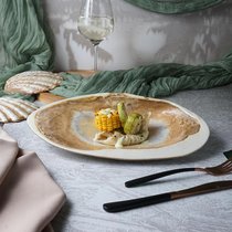 Блюдо овальное 32,5*20 см h7 см 100 мл Pearl Shell Frutti di Mare P.L. - P.L. Proff Cuisine