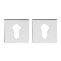 Накладка под ключ буратино на квадратном основании COLOMBO FF23BB-CR полированный хром (2 шт) - Colombo Design