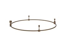 Magnet Modular System «CODE 1.2», D800хH95 мм, DC24V, круглое основание для модульных светильников, темная бронза, блок питания в комплект не входит - Donolux