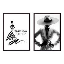 Коллаж Fashion №4, 50x70 см - Dom Korleone