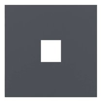 Лицевая панель для одиночной информационной розетки 35441 BT, базальт - Rikett