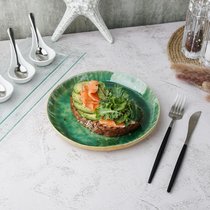 Тарелка с бортом d 22 см h2,7 см Green Frutti di Mare P.L. - P.L. Proff Cuisine