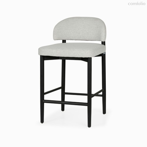 Полубарный стул Daisy Lofty, цвет серый/черный - Cosmo
