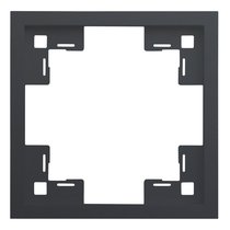 Одноместная рамка 35810 MB, черный сатин - Rikett